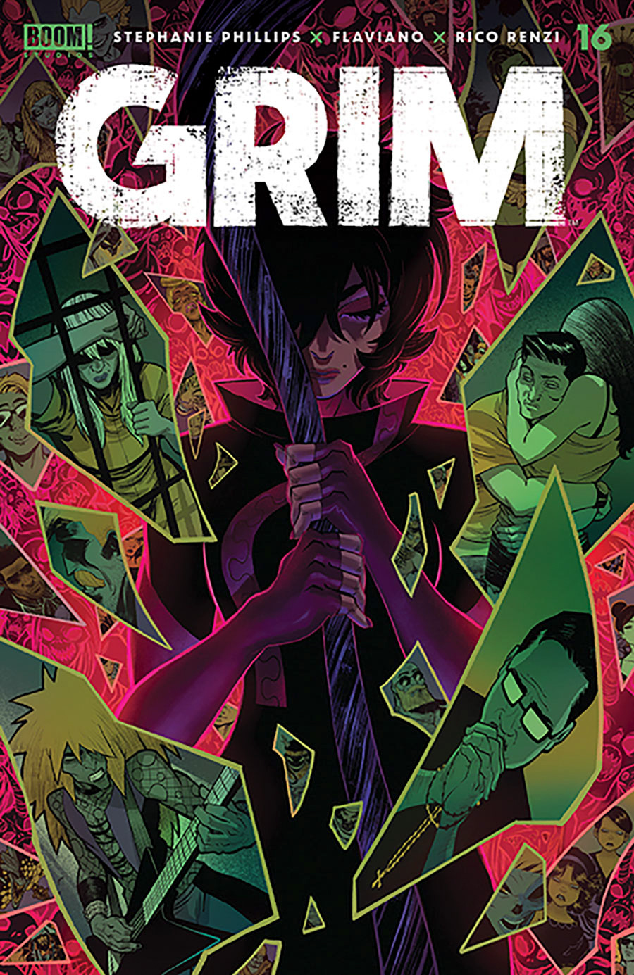 Grim #16 Cover A Regular Flaviano Cover