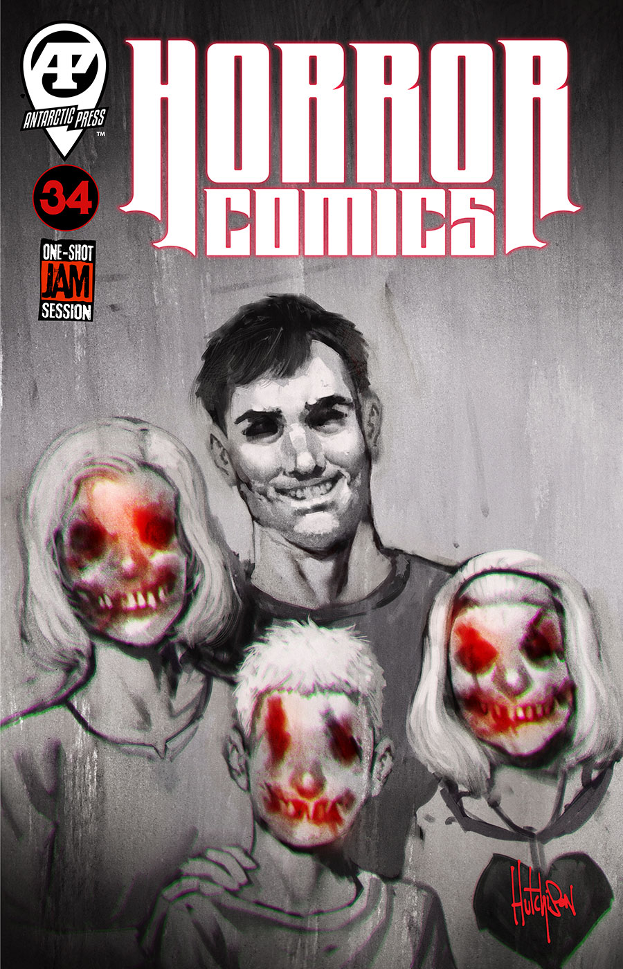 Horror Comics Black And White #34