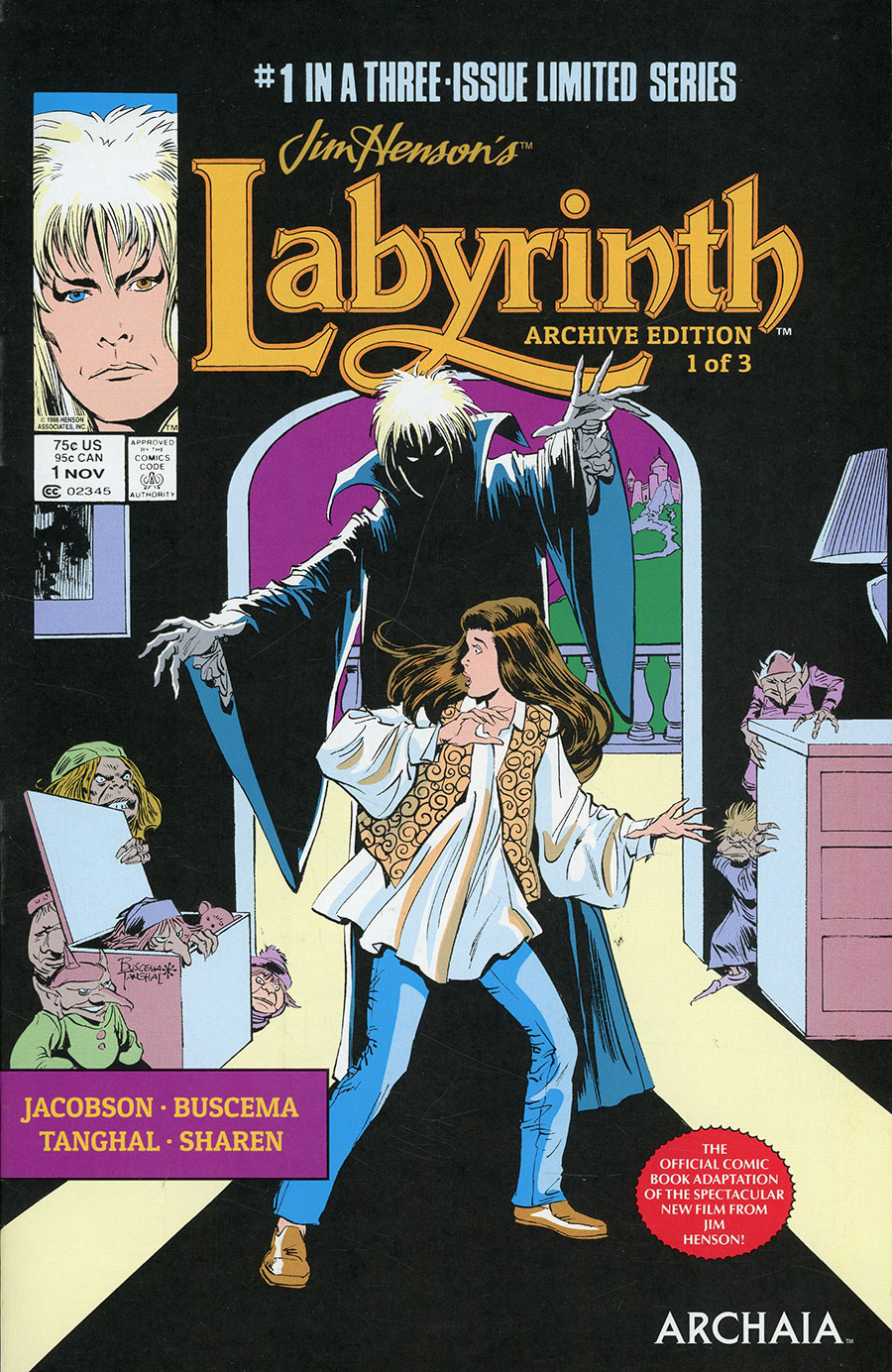 Jim Hensons Labyrinth Archive Edition #1 Cover A Regular John Buscema & Romeo Tanghal Cover