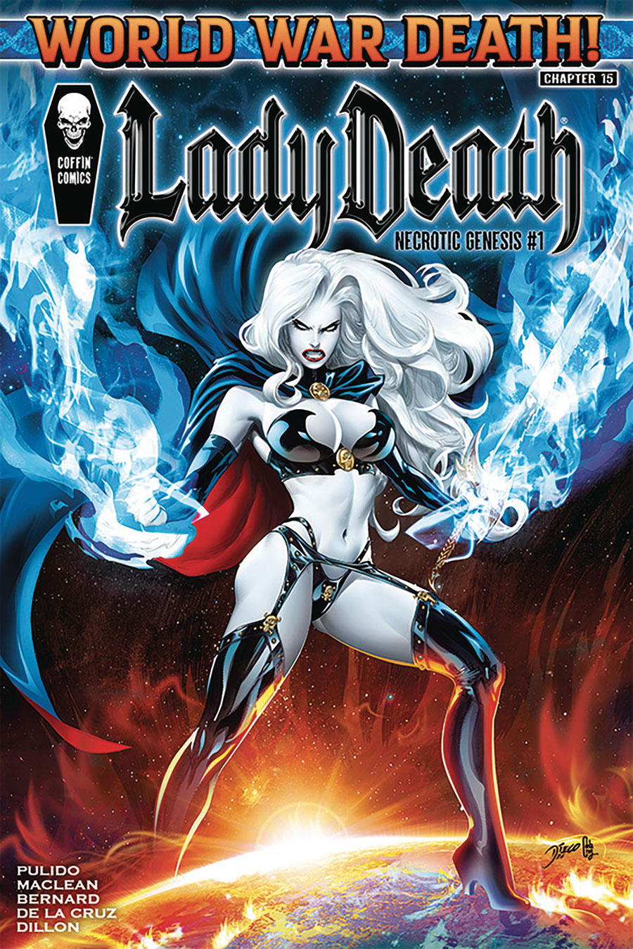 Lady Death Necrotic Genesis #1 Cover K Premiere Edition