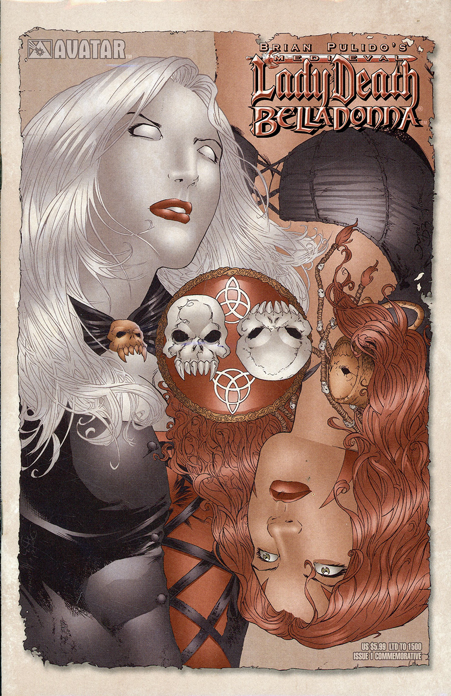 Medieval Lady Death & Belladonna Warriors Covers Bag Set (5-Count)