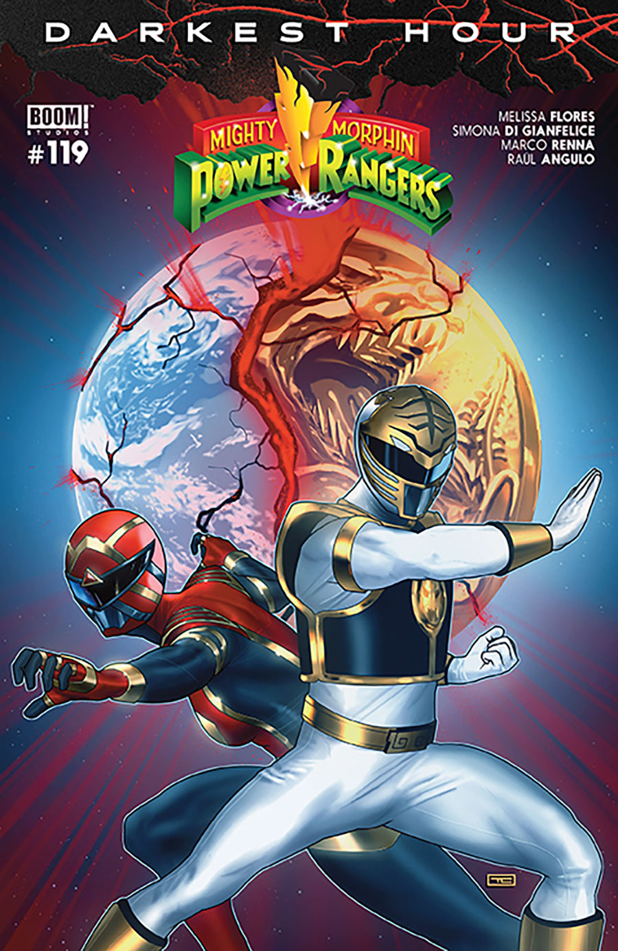Mighty Morphin Power Rangers (BOOM Studios) #119 Cover A Regular Taurin Clarke Cover