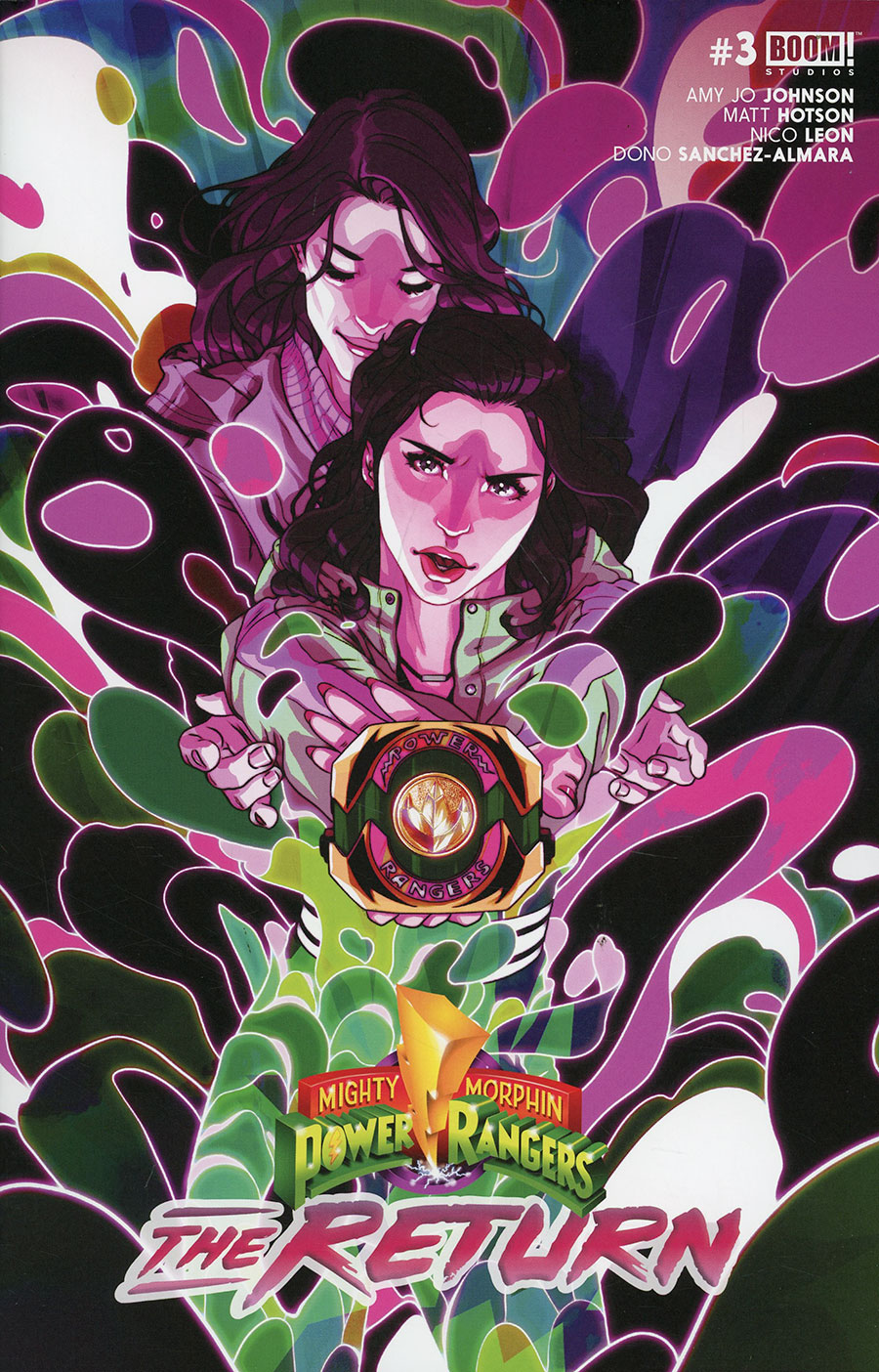 Mighty Morphin Power Rangers The Return #3 Cover A Regular Goni Montes Cover