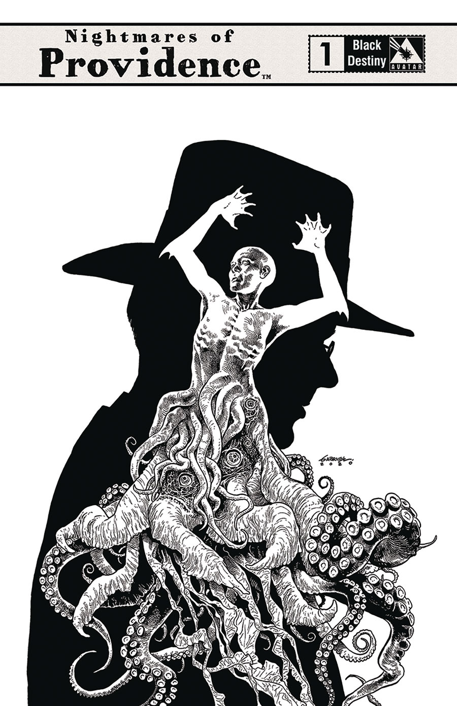 Nightmares Of Providence #1 Cover M Black Destiny Cover