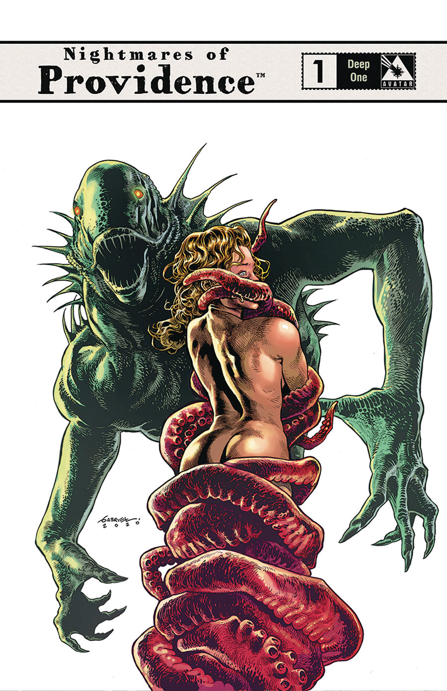 Nightmares Of Providence #1 Cover L Deep One Cover