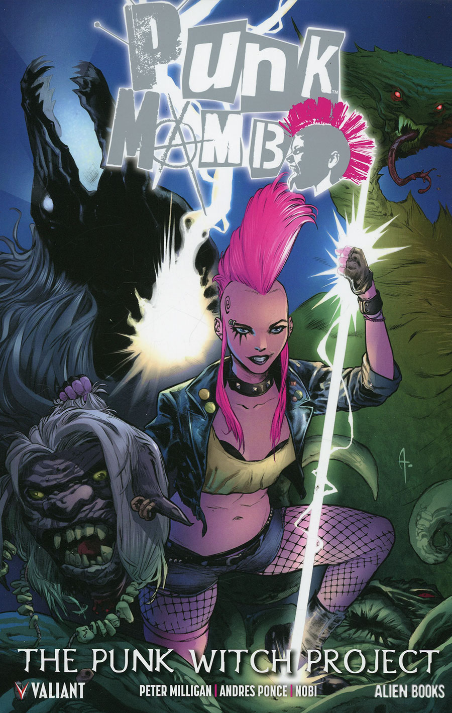 Punk Mambo The Punk Witch Project #1 (One Shot) Cover B Variant Andres Ponce Cover