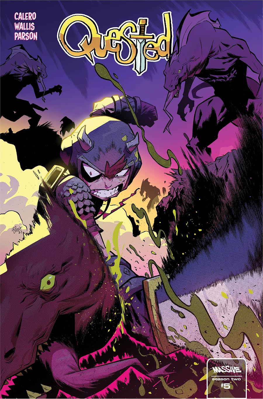 Quested Season 2 #5 Cover A Regular Leo Chiola Cover