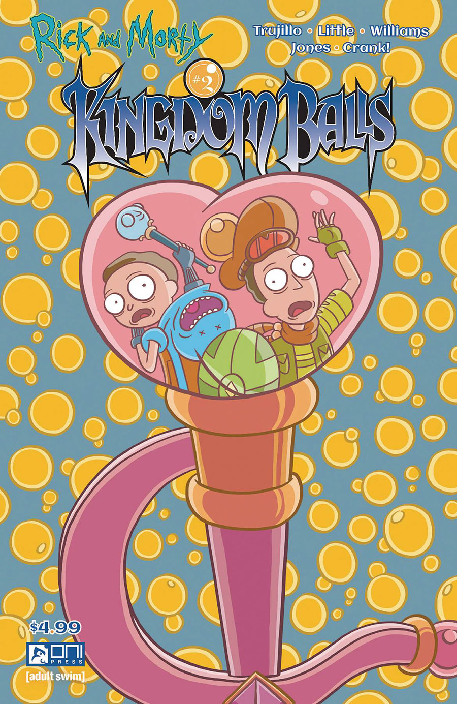 Rick And Morty Kingdom Balls #2 Cover B Variant Dean Rankine Cover