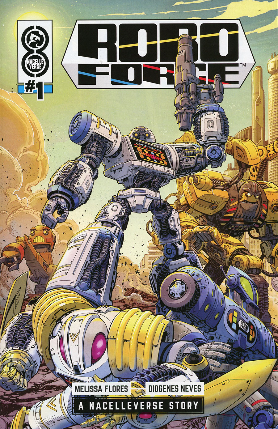 Roboforce #1 Cover A Regular Dustin Weaver Cover