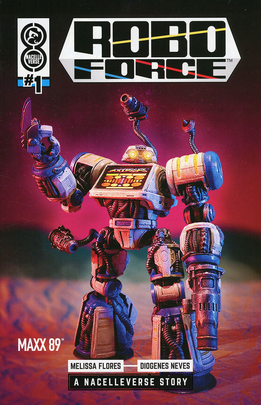 Roboforce #1 Cover C Variant Toy Cover