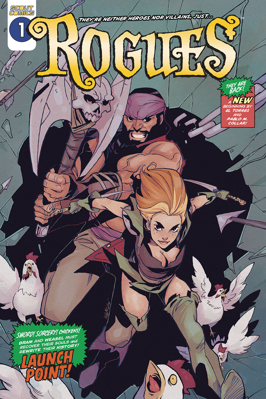 Rogues Vol 4 #2 - RESOLICITED