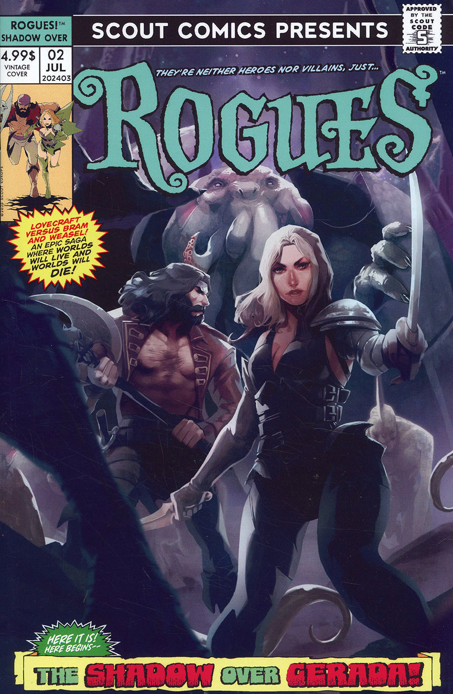 Rogues Vol 4 #2 - RESOLICITED