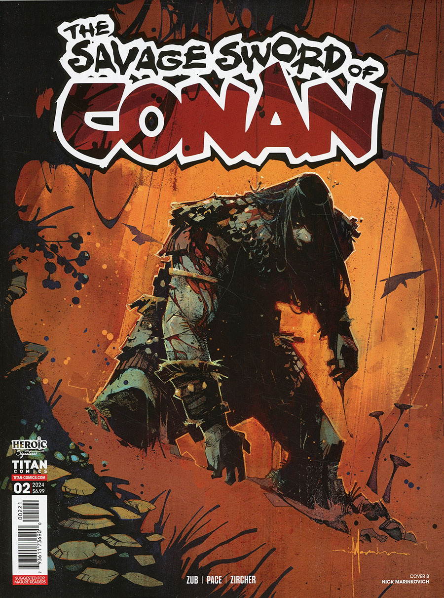 Savage Sword Of Conan Vol 2 #2 Cover B Variant Nick Marinkovich Cover