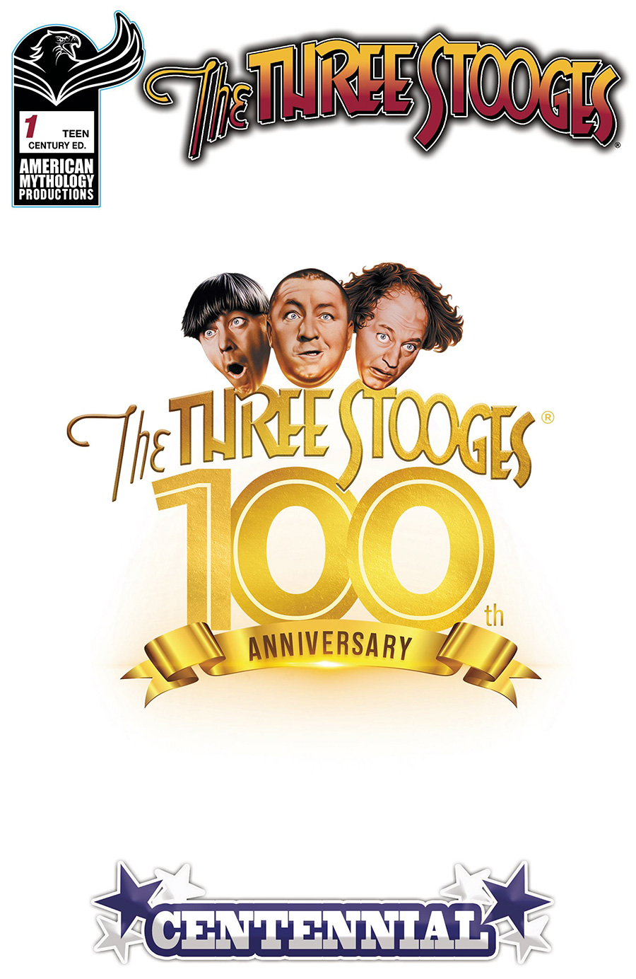 Three Stooges Centennial #1 (One Shot) Cover E Century Edition Cover
