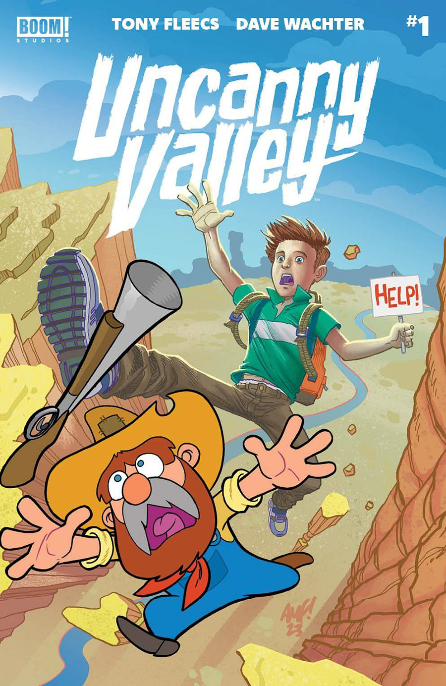 Uncanny Valley #1 Cover B Variant Tony Fleecs Cover