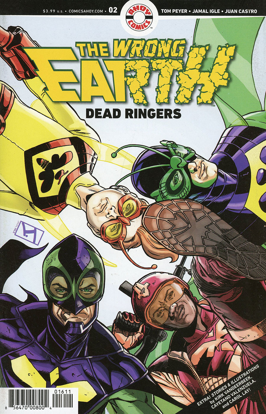 Wrong Earth Dead Ringers #2 Cover A Regular Jamal Igle Cover
