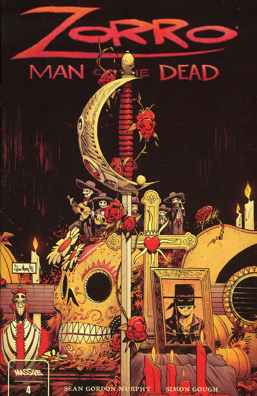Zorro Man Of The Dead #4 Cover A Regular Sean Gordon Murphy Cover