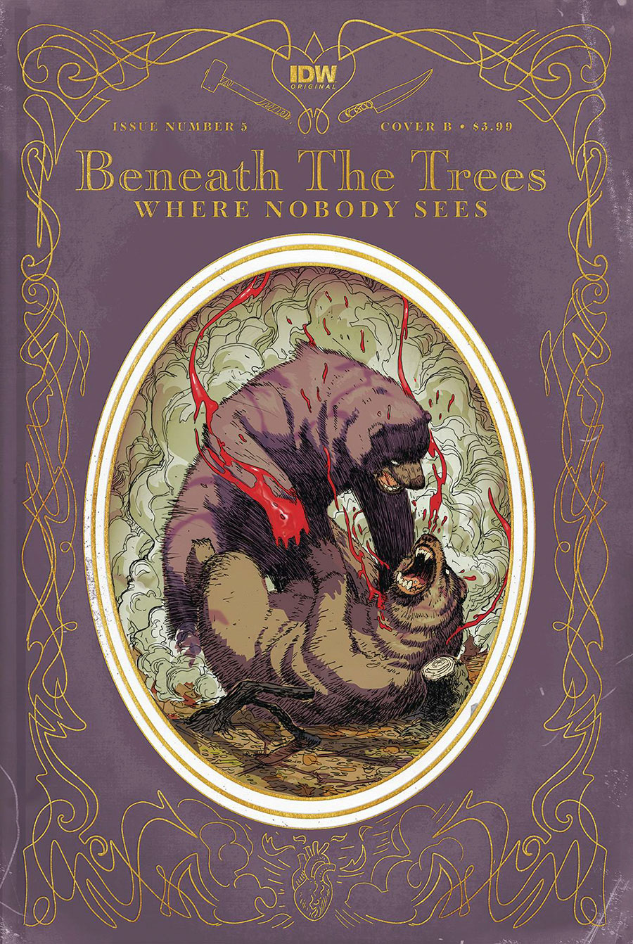 Beneath The Trees Where Nobody Sees #5 Cover B Variant Riley Rossmo Storybook Cover