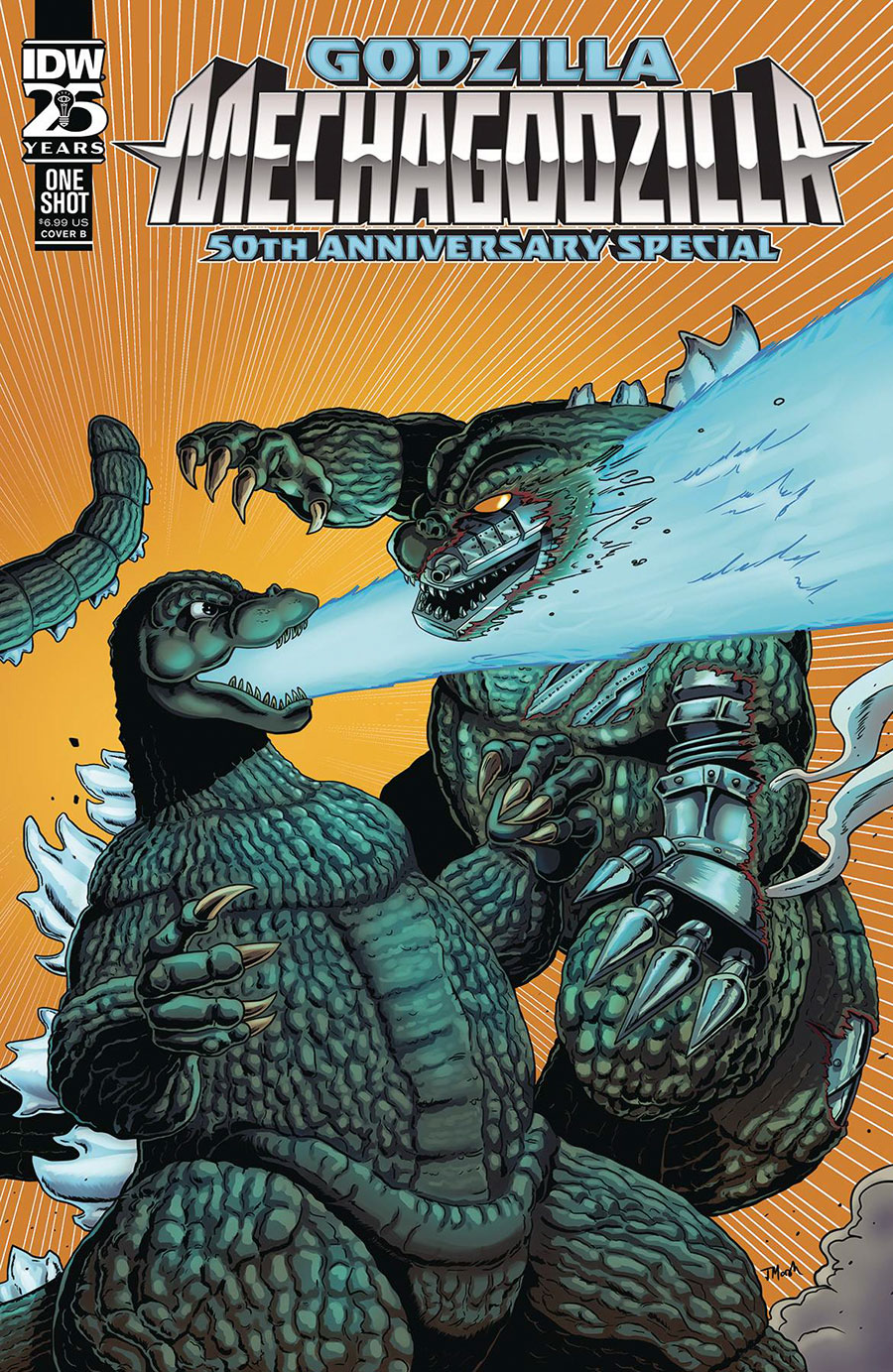 Godzilla Mechagodzilla 50th Anniversary Special #1 (One Shot) Cover B Variant James Marsh Cover