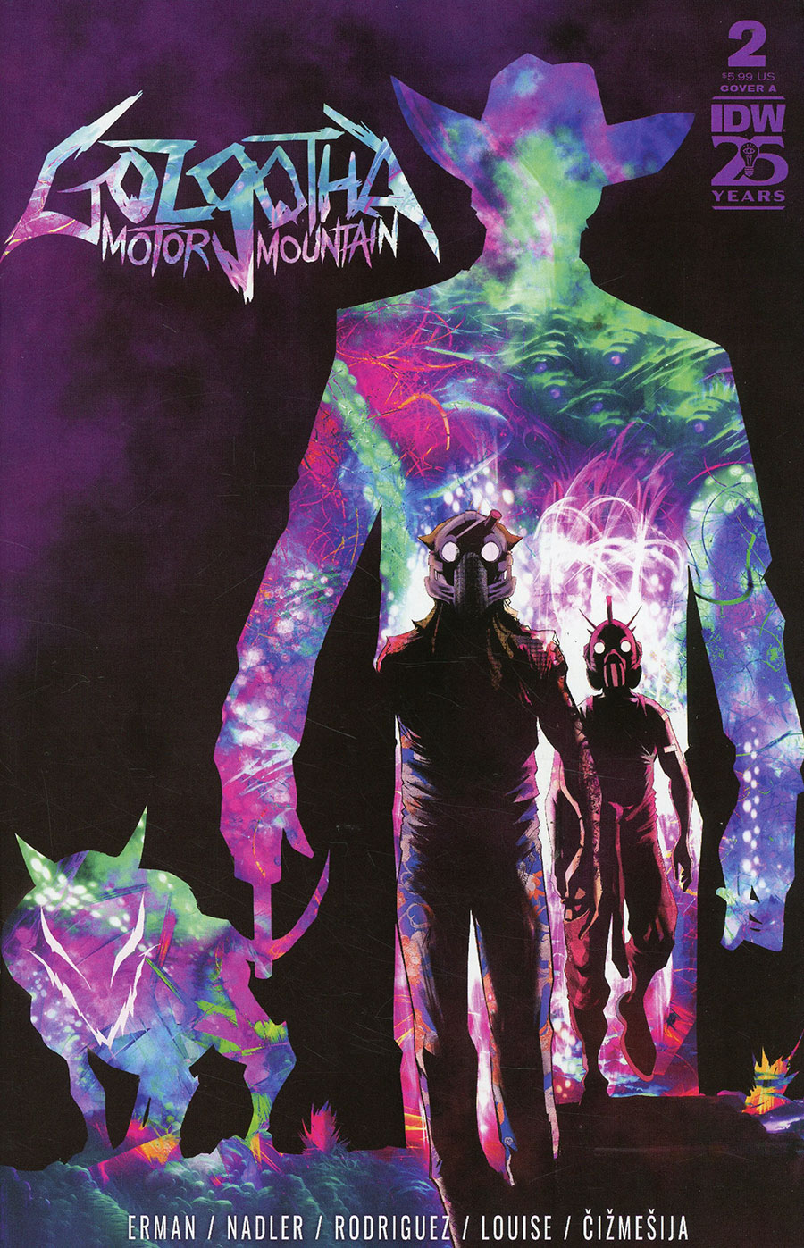 Golgotha Motor Mountain #2 Cover A Regular Robbi Rodriguez Cover