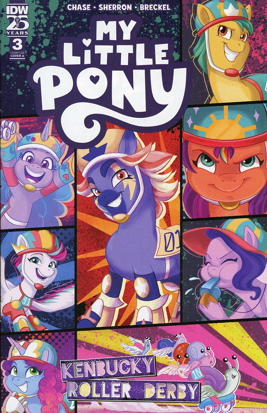 My Little Pony Kenbucky Roller Derby #3 Cover A Regular Brianna Garcia Cover