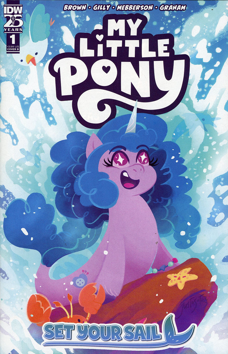 My Little Pony Set Your Sail #1 Cover B Variant JustaSuta Cover