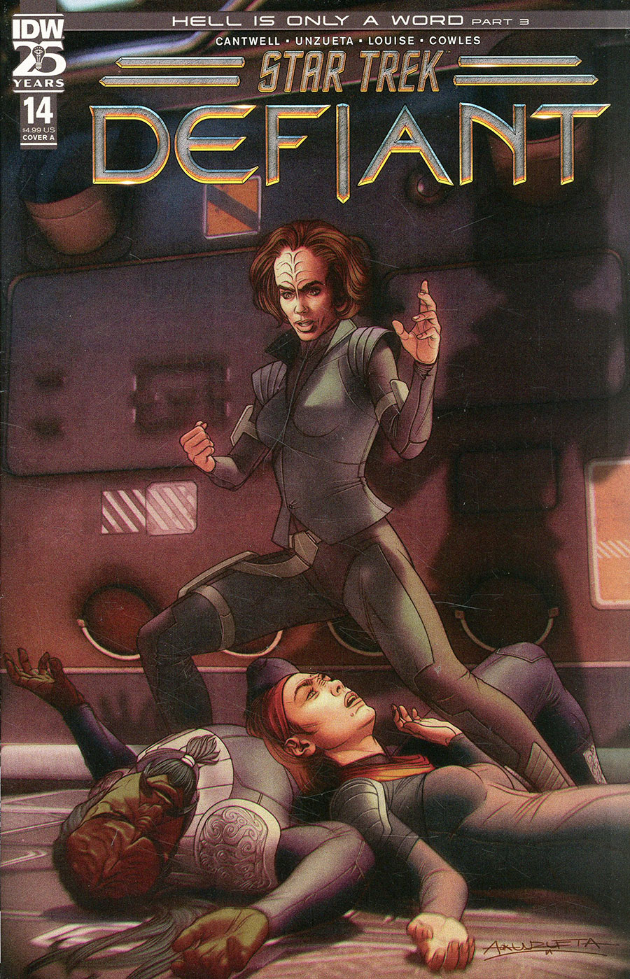 Star Trek Defiant #14 Cover A Regular Angel Unzueta Cover