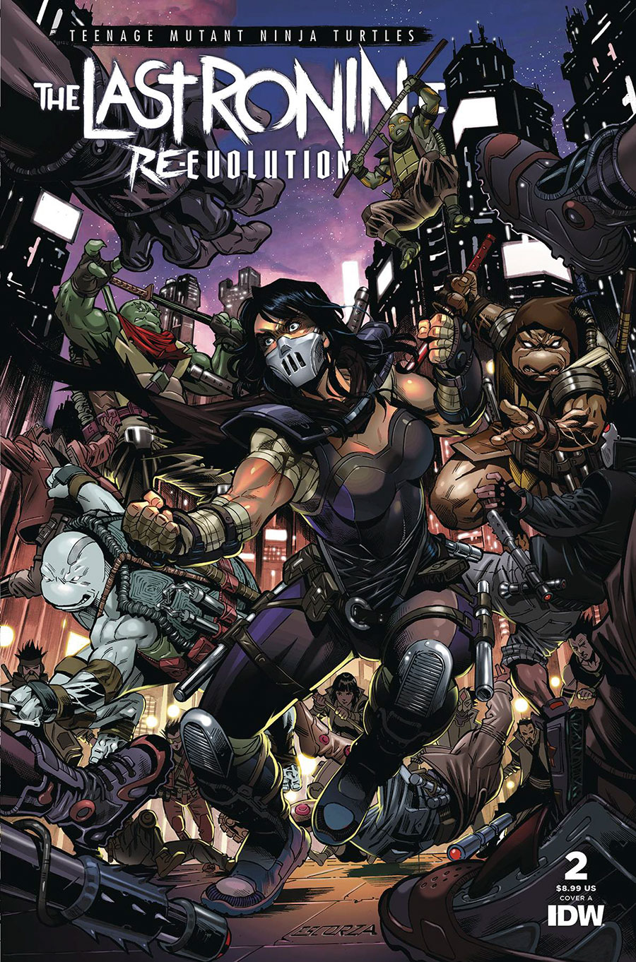 Teenage Mutant Ninja Turtles The Last Ronin II Re-Evolution #2 Cover A Regular Esau Escorza & Issac Escorza Cover