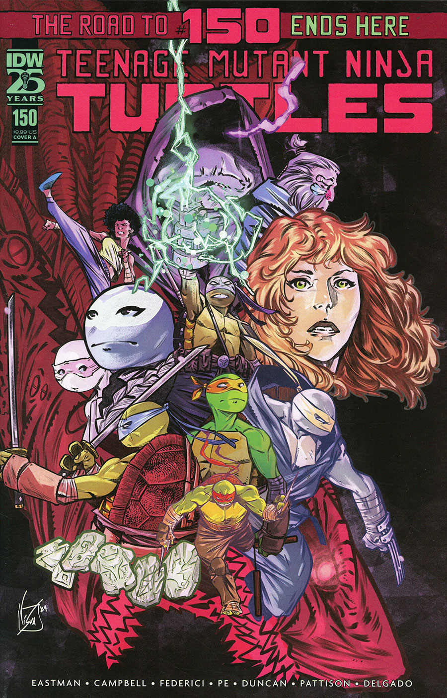 Teenage Mutant Ninja Turtles Vol 5 #150 Cover A Regular Vincenzo Federici Cover