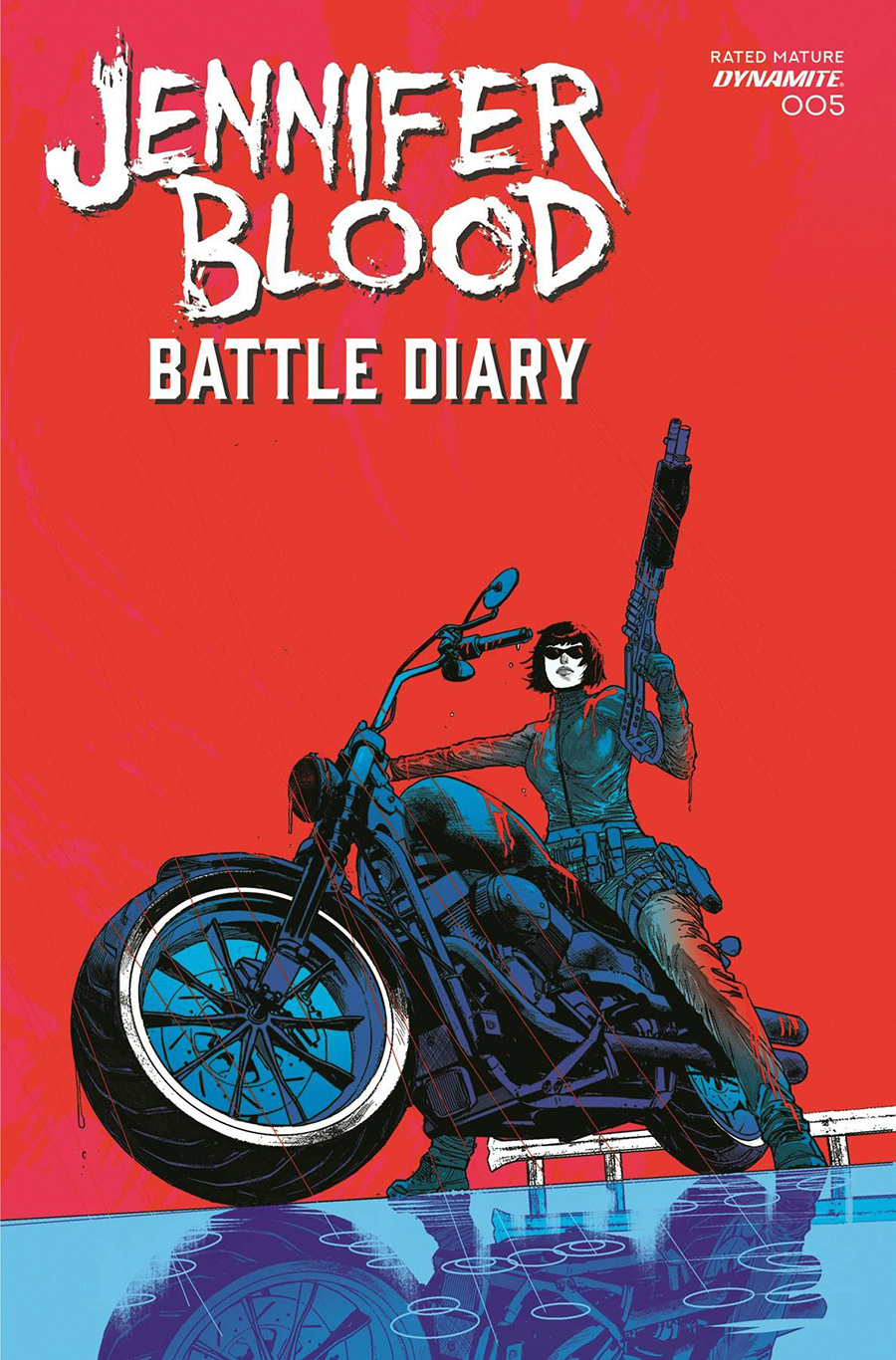 Jennifer Blood Battle Diary #5 Cover C Variant Robert Carey Cover