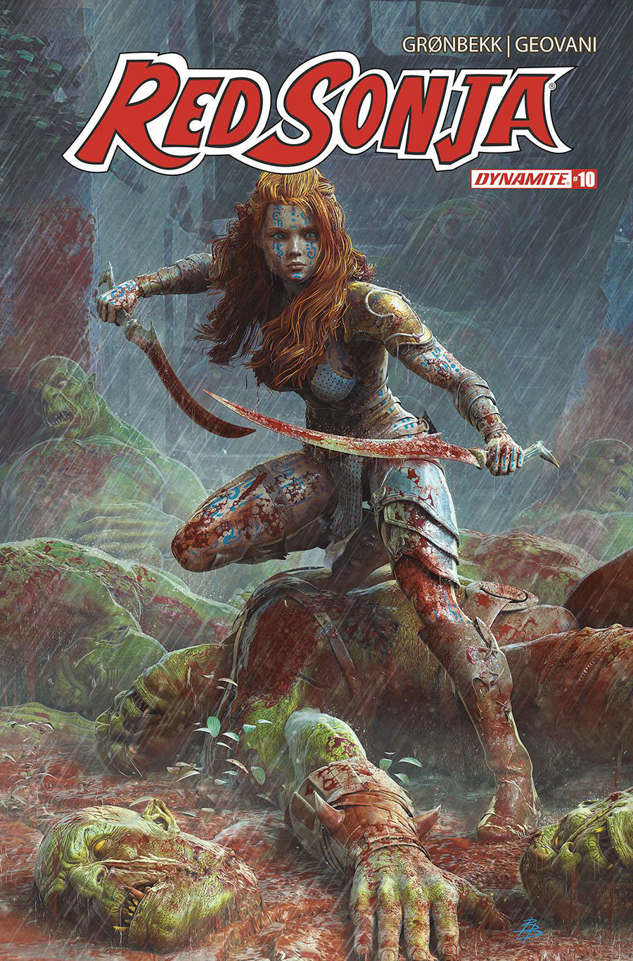 Red Sonja Vol 10 #10 Cover B Variant Bjorn Barends Cover