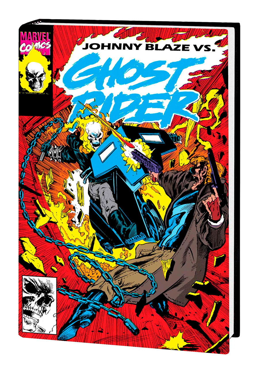 Ghost Rider Danny Ketch Omnibus Vol 1 HC Direct Market Javier Saltares Variant Cover