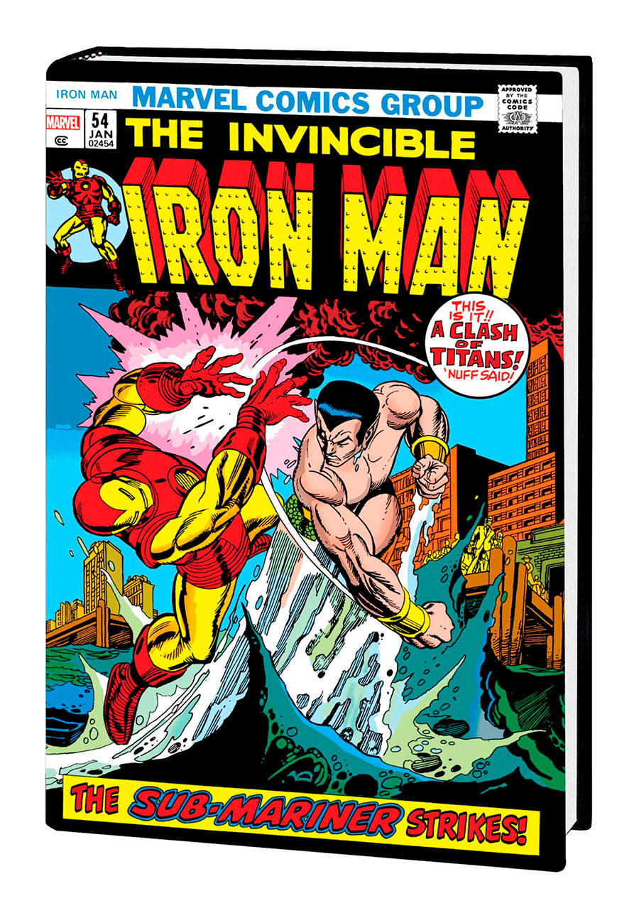 Invincible Iron Man Omnibus Vol 3 HC Direct Market Gil Kane Sub-Mariner Variant Cover