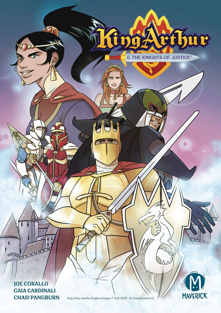 King Arthur And The Knights Of Justice Original Graphic Novel Vol 1 TP