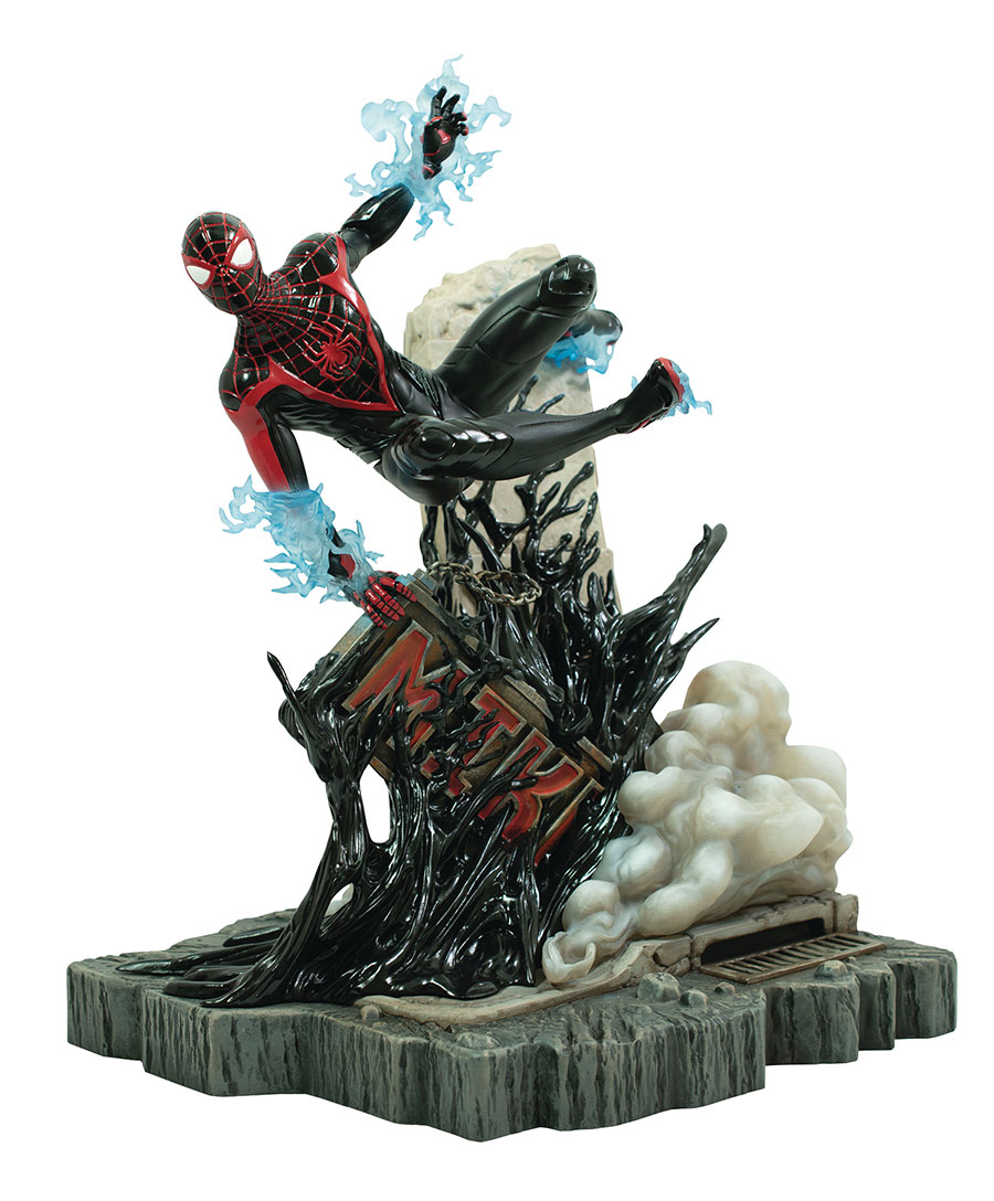 Marvel Gamerverse Gallery Miles Morales Deluxe PVC Statue