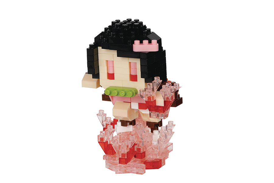 Demon Slayer Kimetsu No Yaiba Nanoblock Character Collection Kit - Flame Breathing Kyojuro Rengoku