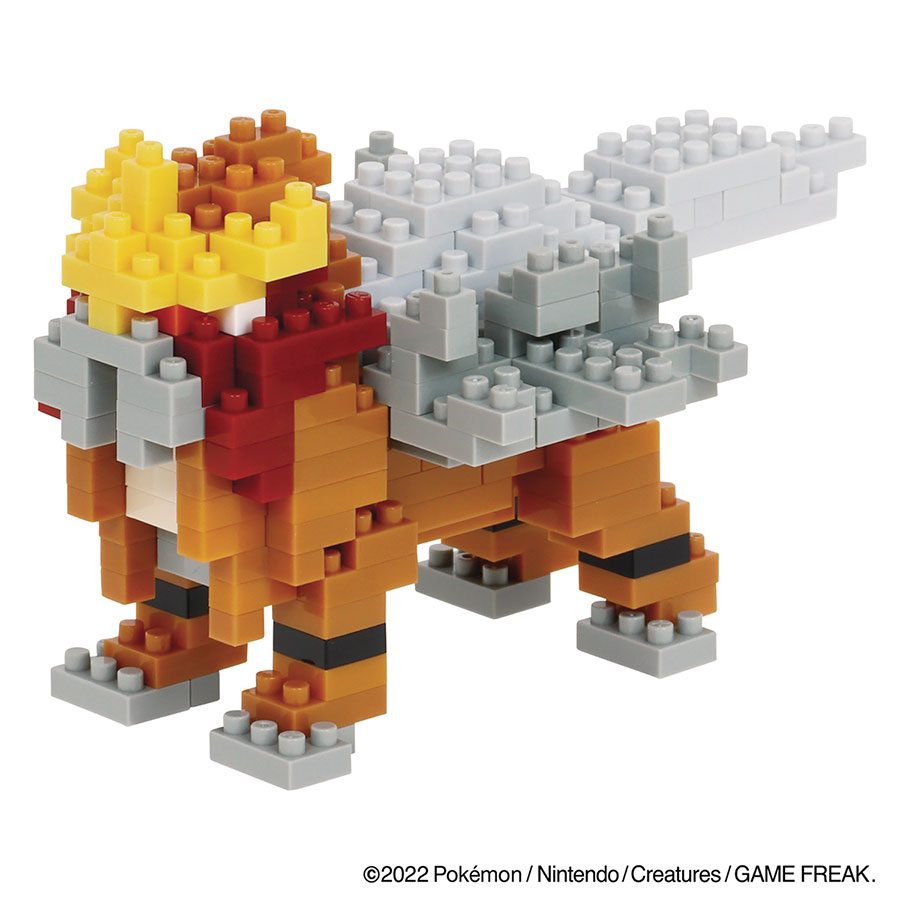 Pokemon Nanoblock Level 3 Kit - Entei