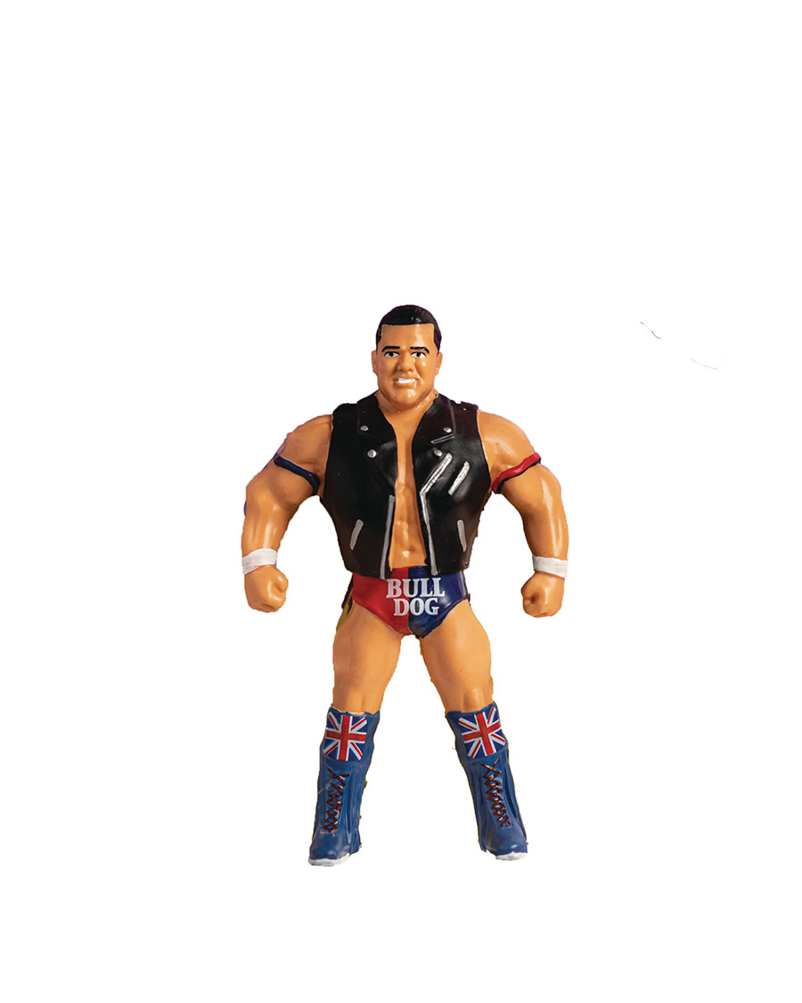 Major Bendies Wrestling 5-Inch Action Figure - British Bulldog