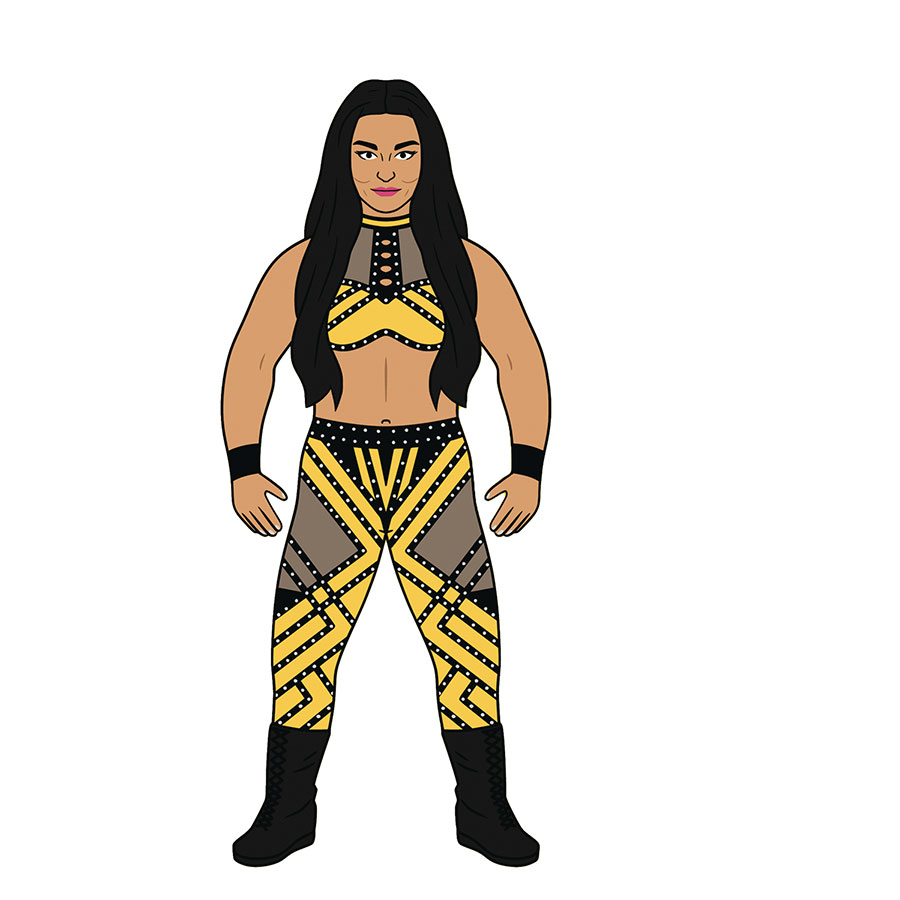 Major Bendies Wrestling 5-Inch Action Figure - Deonna Purrazzo