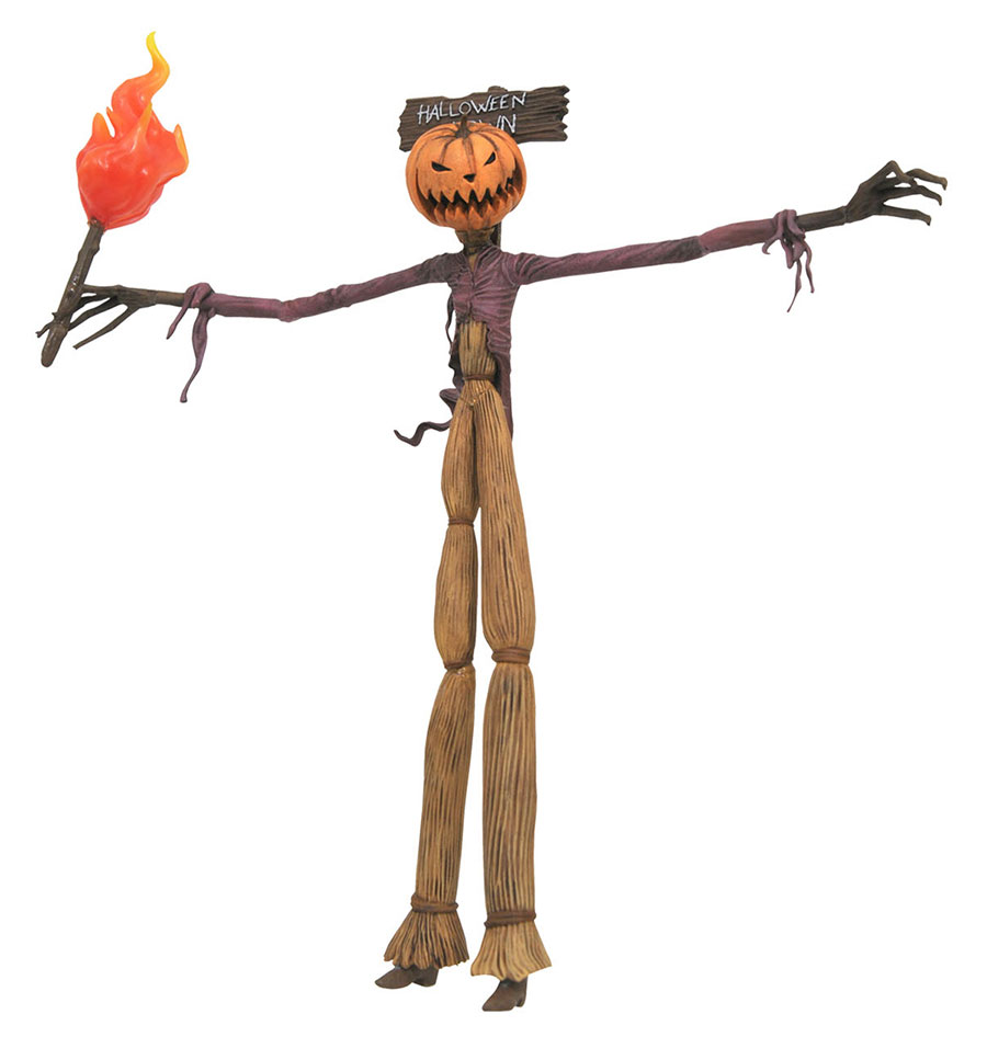 Nightmare Before Christmas Best Of Series 2 Pumpkin King Jack Action Figure