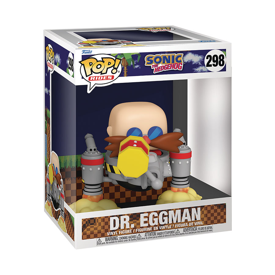 POP Rides Games Sonic The Hedgehog Dr Eggman Vinyl Figure