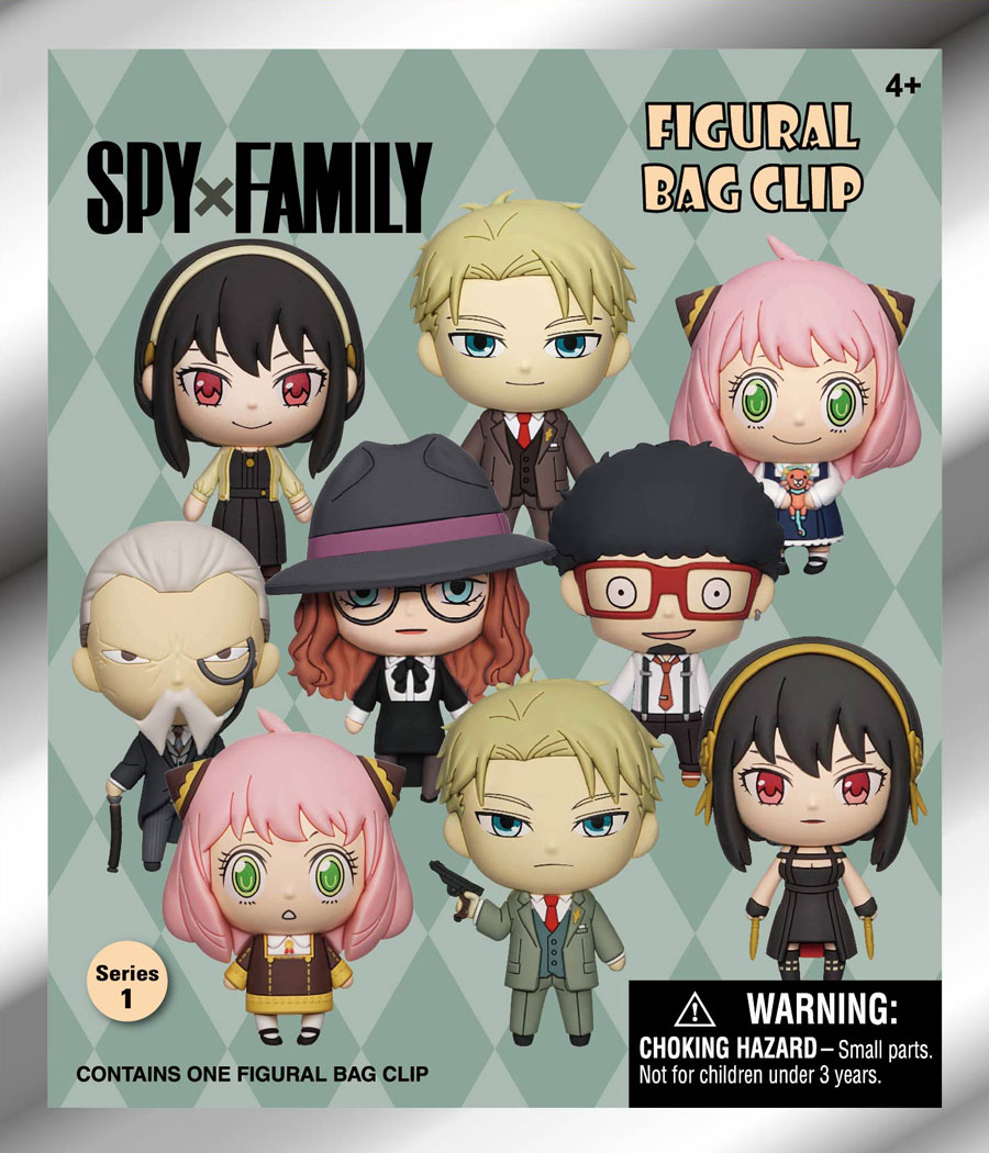 Spy x Family 3D Foam Bag Clip Blind Mystery Box