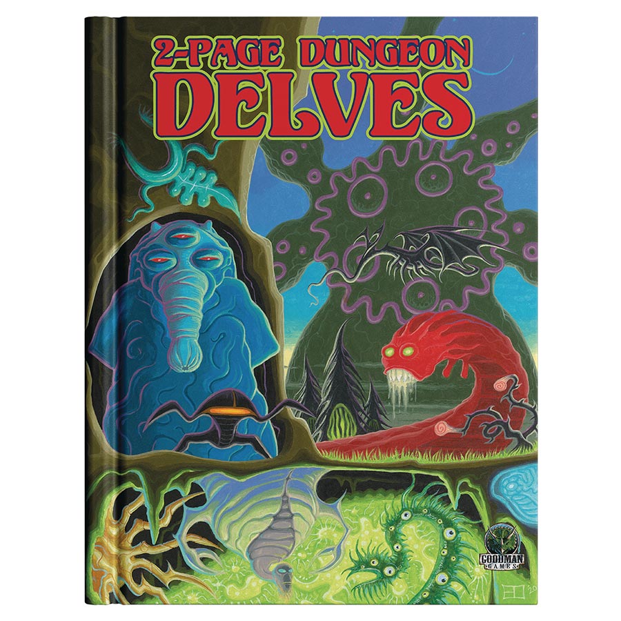2-Page Dungeon Delves SC - RESOLICITED