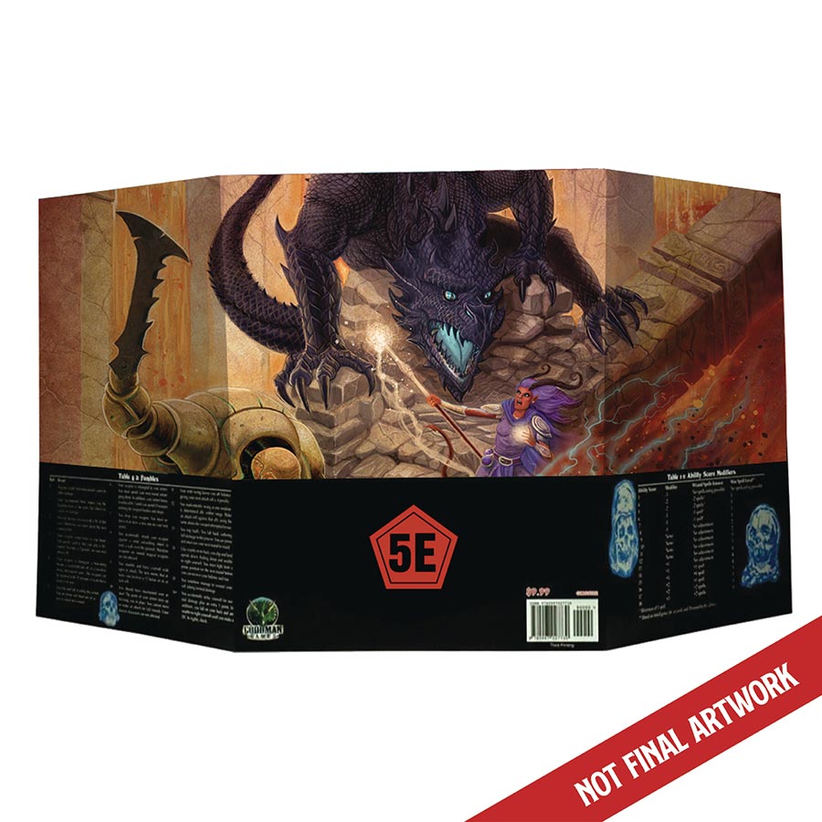 Dungeon Denizens Game Master Screen HC Dungeons & Dragons 5E Game Masters Screen Edition - RESOLICITED