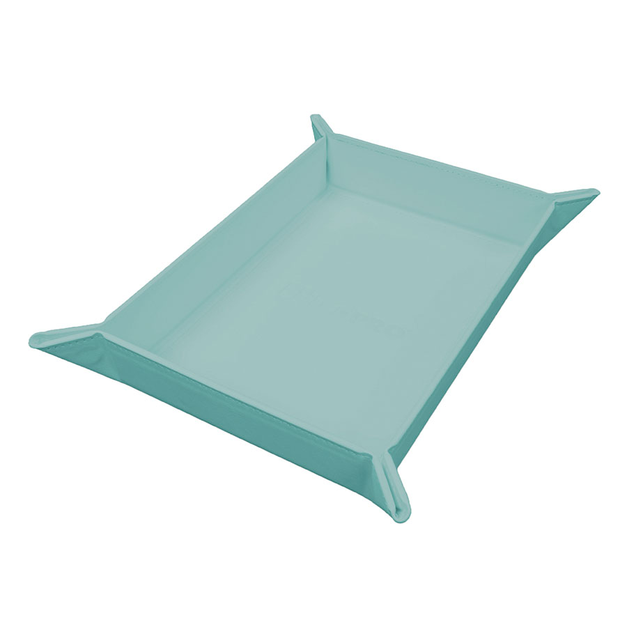 Vivid Magnetic Foldable Dice Tray - Light Blue