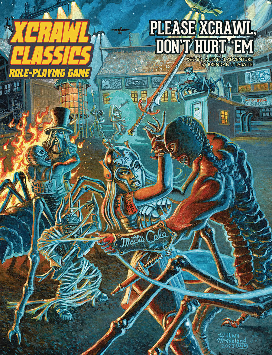 Xcrawl Classics RPG #3 Please Xcrawl Down Hurt Em SC