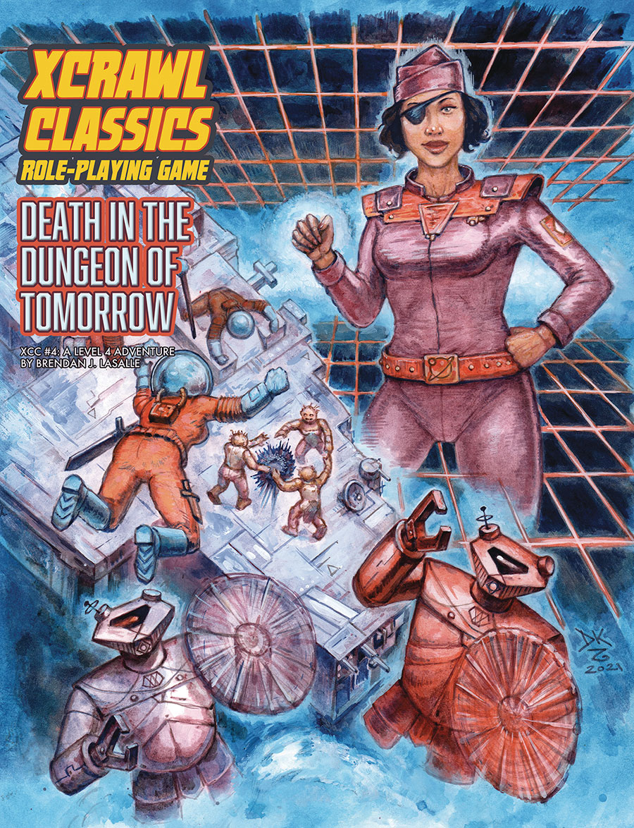 Xcrawl Classics RPG #4 Death In The Dungeon Of Tomorrow SC