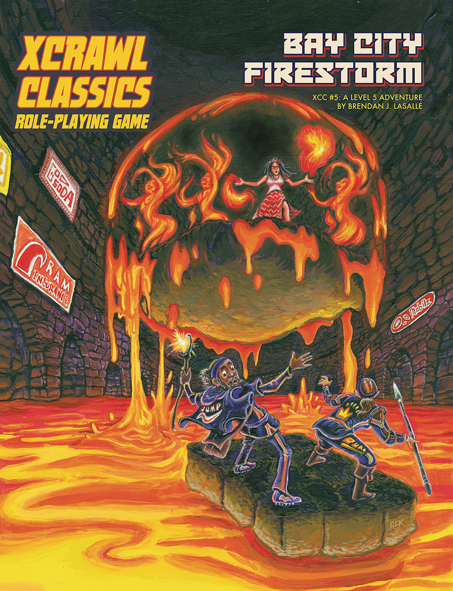 Xcrawl Classics RPG #5 Bay City Firestorm SC