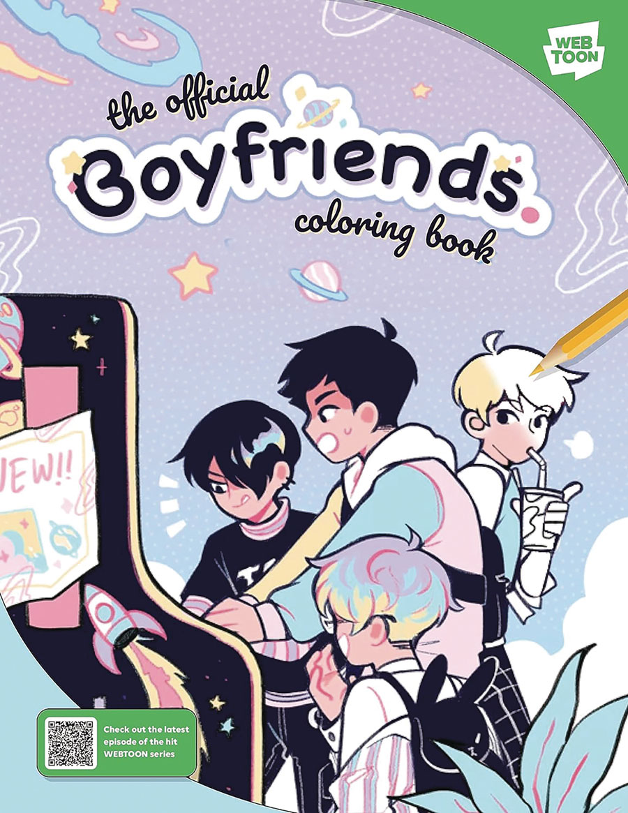 Official Boyfriends Official Coloring Book TP