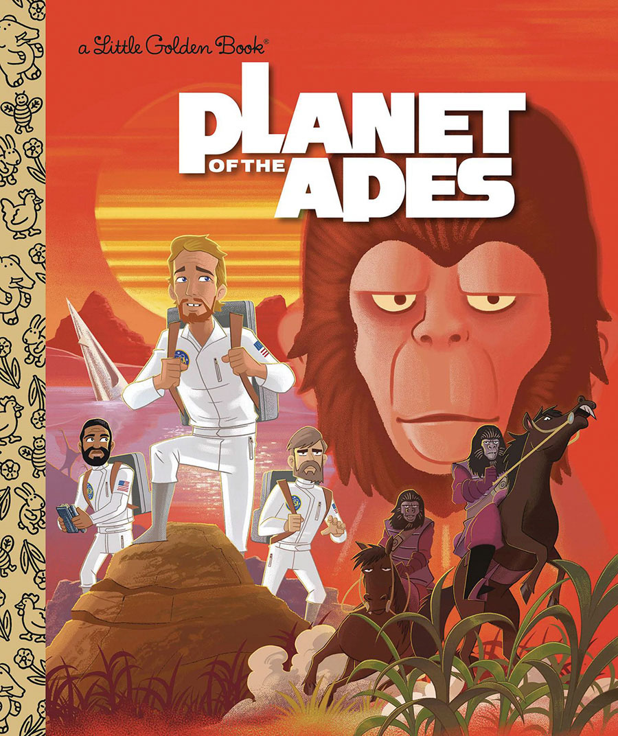 Planet Of The Apes Little Golden Book HC